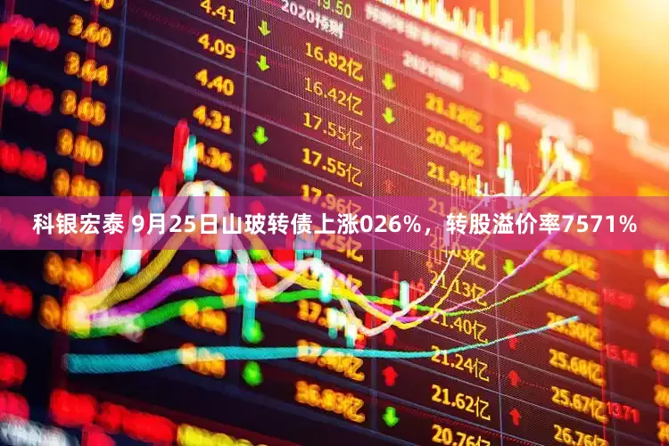 科银宏泰 9月25日山玻转债上涨026%，转股溢价率7571%
